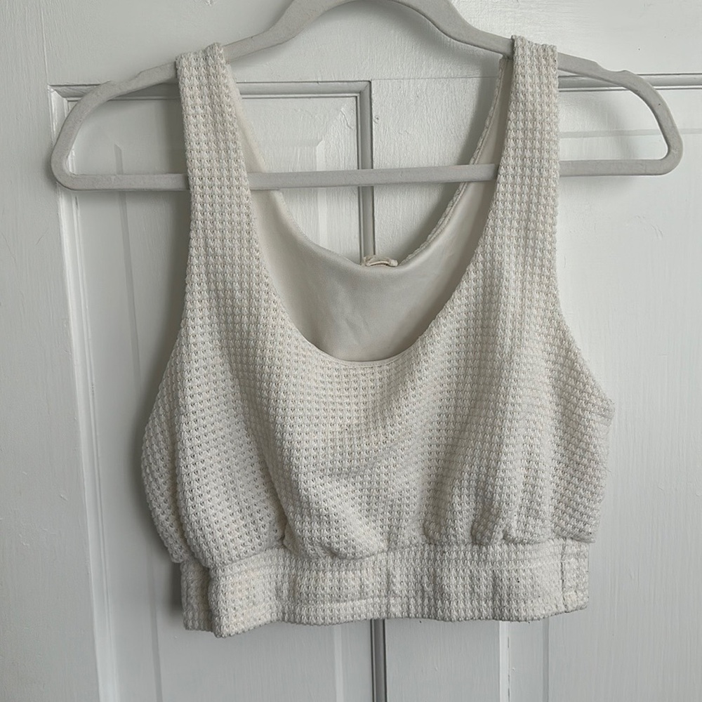 White Crop Top